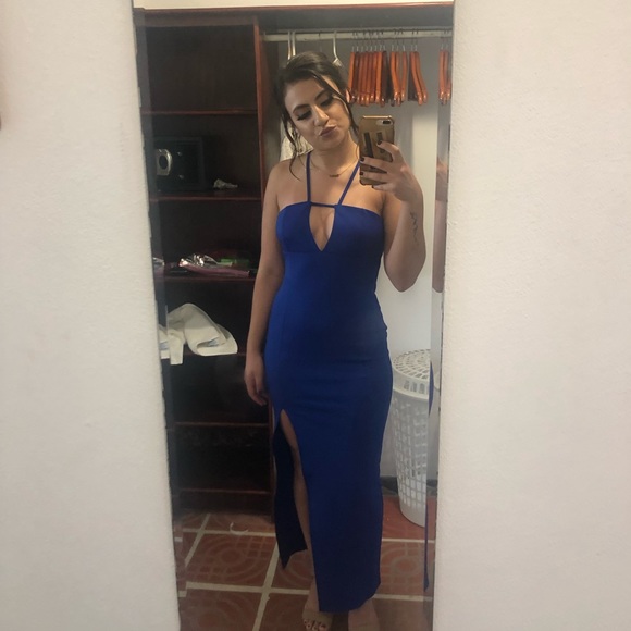 ASOS blue dress - Picture 1 of 2